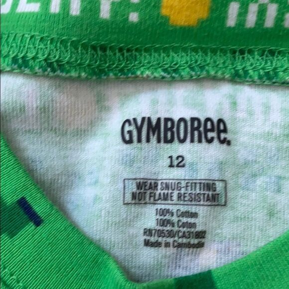 St Patrick’s Day Gymboree Size 12 pajamas - Picture 2 of 3